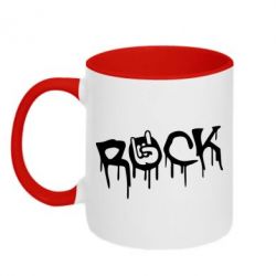 Чашка двокольорова Rock