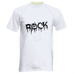 Чоловіча футболка для спорту Rock - PrintSalon