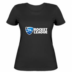Женская футболка Rocket League logo - PrintSalon