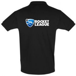 Мужское поло Rocket League logo - PrintSalon