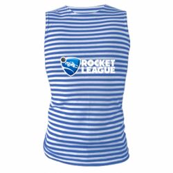 Майка-тельняшка Rocket League logo - PrintSalon