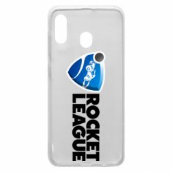 Чехол для Samsung A20 Rocket League logo-PrintSalon Чехол для Samsung A20 Rocket League logo
