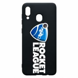Чехол для Samsung A30 Rocket League logo - PrintSalon