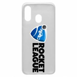 Чехол для Samsung A40 Rocket League logo - PrintSalon
