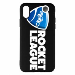 Чехол для iPhone X/Xs Rocket League logo - PrintSalon
