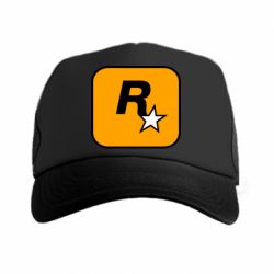 Кепка-тракер Rockstar Games logo - PrintSalon
