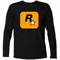 Футболка с длинным рукавом Rockstar Games logo - PrintSalon