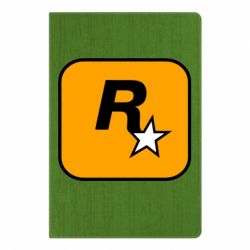 Блокнот с принто Rockstar Games logo - PrintSalon