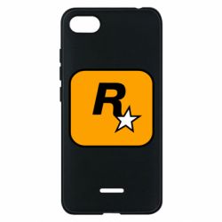Чехол для Xiaomi Redmi 6A Rockstar Games logo - PrintSalon