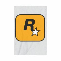 Полотенце с принтом Rockstar Games logo - PrintSalon