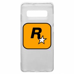 Чехол для Samsung S10+ Rockstar Games logo - PrintSalon