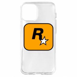 Чехол для iPhone 12 mini Rockstar Games logo - PrintSalon