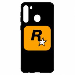 Чехол для Samsung A21 Rockstar Games logo - PrintSalon