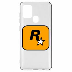 Чехол для Samsung A21s Rockstar Games logo - PrintSalon