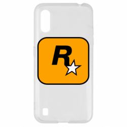 Чехол для Samsung A01/M01 Rockstar Games logo - PrintSalon
