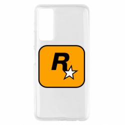 Чехол для Huawei P Smart 2021 Rockstar Games logo - PrintSalon