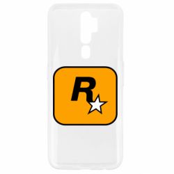Чехол для Oppo A5/A9 2020 Rockstar Games logo - PrintSalon