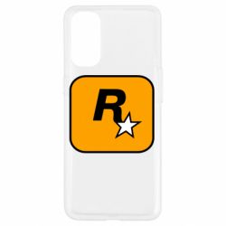 Чехол для Oppo Reno 4 Rockstar Games logo - PrintSalon