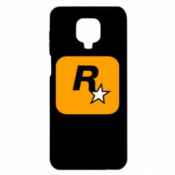 Чехол для Xiaomi Redmi Note 9S/9Pro/9Pro Max Rockstar Games logo - PrintSalon