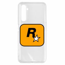 Чехол для Realme 6 Pro Rockstar Games logo - PrintSalon