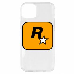 Чехол для iPhone 14 Plus Rockstar Games logo - PrintSalon