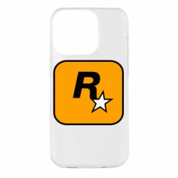Чехол для iPhone 14 Pro Rockstar Games logo - PrintSalon