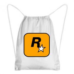 Рюкзак-мешок Rockstar Games logo - PrintSalon