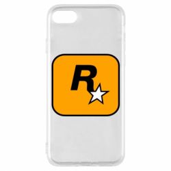 Чехол для iPhone 8 Rockstar Games logo - PrintSalon