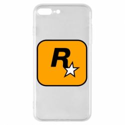 Чехол для iPhone 8 Plus Rockstar Games logo-PrintSalon Чехол для iPhone 8 Plus Rockstar Games logo