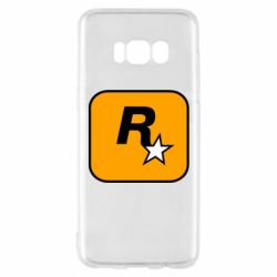 Чехол для Samsung S8 Rockstar Games logo - PrintSalon
