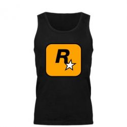 Мужская майка Rockstar Games logo - PrintSalon