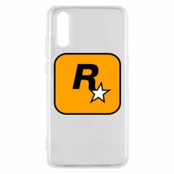 Чехол для Huawei P20 Rockstar Games logo - PrintSalon