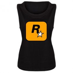 Женская майка Rockstar Games logo - PrintSalon