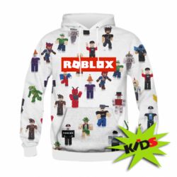 Дитяче 3D худі Rolox pattern - PrintSalon