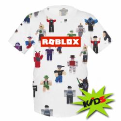Дитяча 3D футболка Rolox pattern - PrintSalon