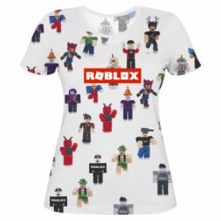 Жіноча 3D футболка Rolox pattern - PrintSalon