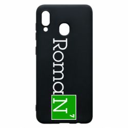 Чехол для Samsung A20 Roman - PrintSalon