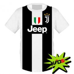 Детская 3D футболка Ronaldo Juventus