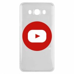 Чехол для Samsung J7 2016 Round logo - PrintSalon