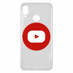 Чехол для Huawei P Smart Plus 2018 Round logo - PrintSalon