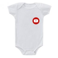 Детский бодик Round logo - PrintSalon