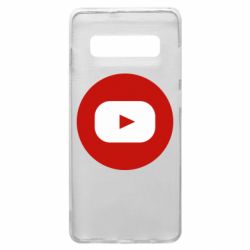Чехол для Samsung S10+ Round logo - PrintSalon