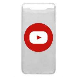 Чехол для Samsung A80 Round logo - PrintSalon