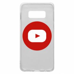 Чехол для Samsung S10e Round logo - PrintSalon