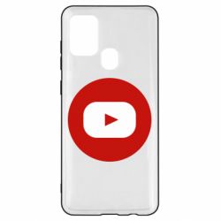 Чехол для Samsung A21s Round logo - PrintSalon