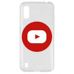 Чехол для Samsung A01/M01 Round logo