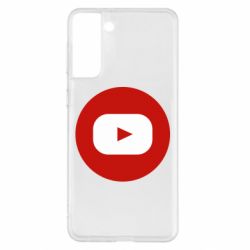 Чехол для Samsung S21+ Round logo - PrintSalon