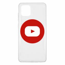 Чехол для Samsung Note 10 Lite Round logo - PrintSalon