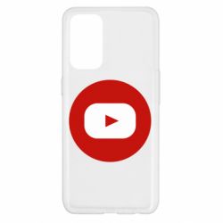 Чехол для Oppo Reno 5 4G Round logo - PrintSalon