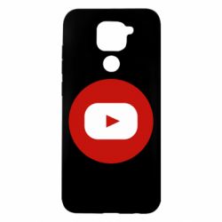 Чехол для Xiaomi Redmi Note 9/Redmi 10X Round logo